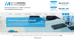 Desktop Screenshot of clinicamonrabal.com